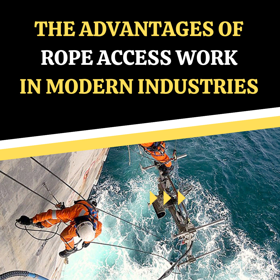 The Advantages of Rope Access Work in Modern Industries